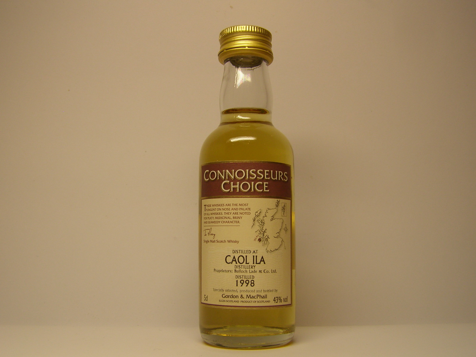 ISMSW 1998 "Connoisseurs Choice" 5cl 43%vol